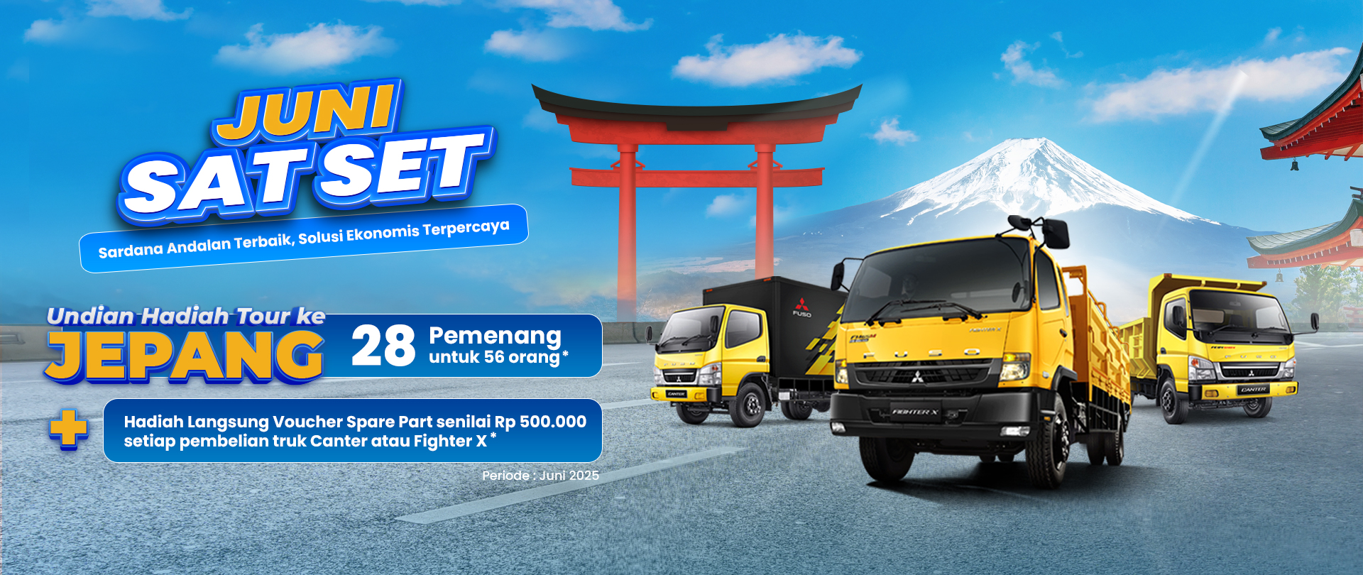 Promo Mitsubishi FUSO Juni 2025